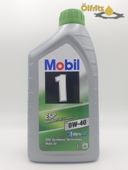 Mobil 1 ESP x3 0W-40 Motoröl 1l (ersetzt Mobil 1 ESP 0W-40)