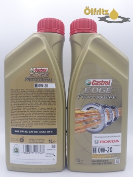 Castrol Edge Professional H 0W-20 Titanium FST Motoröl 1l