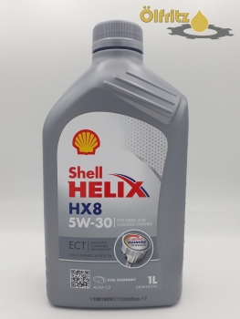 Shell Helix HX8 ECT 5W-30 Motoröl 1l