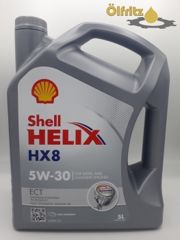 Shell Helix HX8 ECT 5W-30 Motoröl 5l