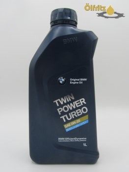 Original BMW (83 21 2 365 926) Twin Power Turbo 0W-20 Longlife-14 FE+ Motoröl 1l