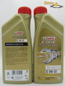 Castrol Edge Professional E 0W-20 Titanium FST Motoröl 1l