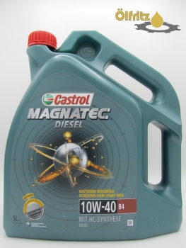 Castrol Magnatec Diesel B4 10W-40 Motoröl 5l