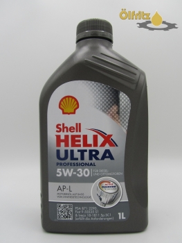 Shell Helix Ultra Professional AP-L (Peugeot/Citroen) 5W-30 Motoröl 1l