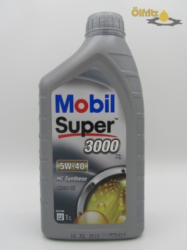 Mobil Super 3000 X1 5W-40 Motoröl 1l