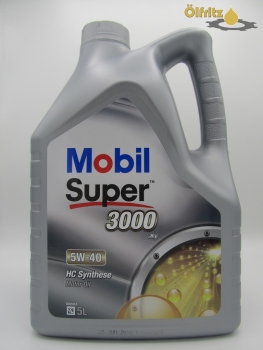 Mobil Super 3000 X1 5W-40 Motoröl 5l