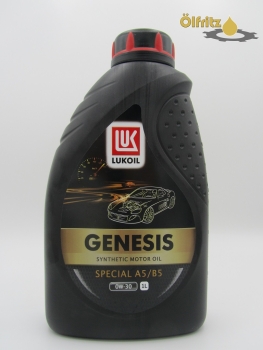 LUKOIL GENESIS special A5/B5 0W-30 Motoröl 1l (ersetzt OMV BIXXOL special EC 0W-30)