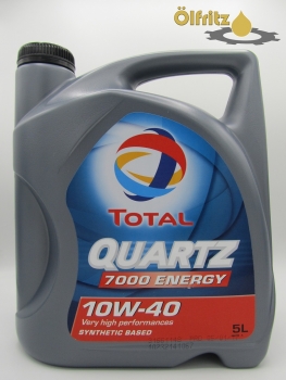 Total Quartz 7000 Energy 10W-40 Motoröl 5l