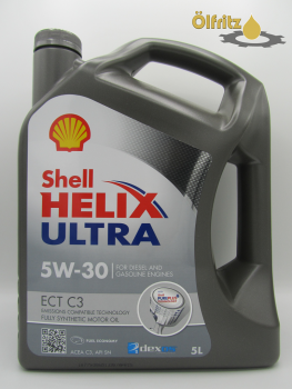Shell Helix Ultra ECT C3 5W-30 Motoröl 5l