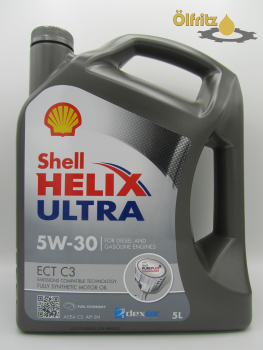 Shell Helix Ultra ECT C3 5W-30 Motoröl 5l