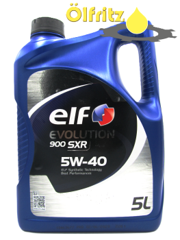 ELF Evolution 900 SXR 5W-40 Motoröl 5l