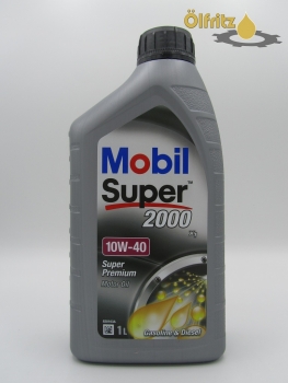 Mobil Super 2000 X1 Diesel 10W-40 Motoröl 1l