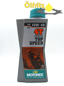Motorex Top Speed 4T 10W-40 Motorradöl 1l