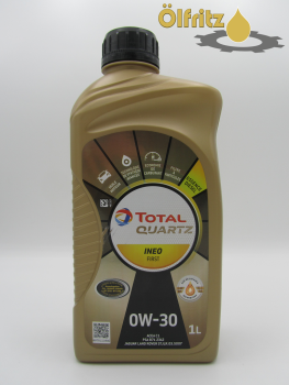 Total Quartz Ineo First 0W-30 Motoröl 1l