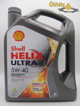 Shell Helix Ultra 5W-40 Motoröl 5l