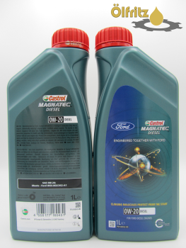 Castrol Magnatec Professional Diesel 0W-20 Motoröl 1l