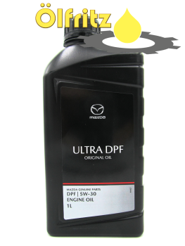 Mazda Original Oil Ultra DPF (ersetzt Dexelia) 5W-30 Motoröl 1l