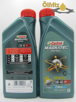 Castrol Magnatec Diesel DPF 5W-40 Motoröl 1l