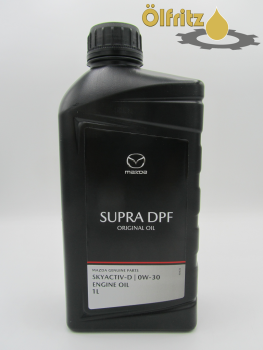 ! NEU! Mazda Original Oil Supra DPF 0W-30 Motoröl 1l