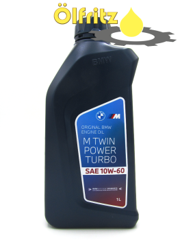 Original BMW M Twin Power Turbo 10W-60 (BMW-Teilenummer 83212365924) Motoröl 1l