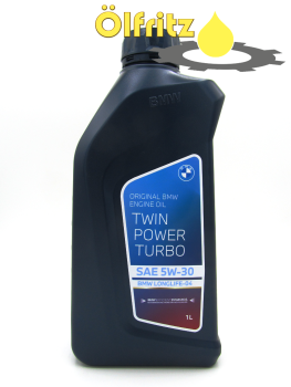 Original BMW Twin Power Turbo 5W-30 Longlife-04 (BMW-Teilenummer 83212465849) Motoröl 1l