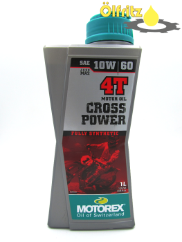 Motorex Cross Power 4T 10W-60 Motorradöl 1l
