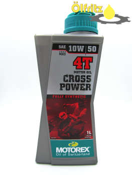 Motorex Cross Power 4T 10W-50 Motorradöl 1l