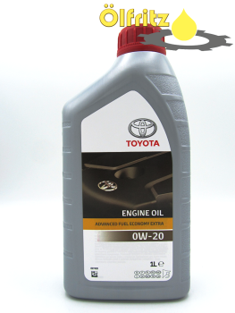 Original Toyota Advanced Fuel Economy Extra (Hybrid) 0W-20 Motoröl 1l