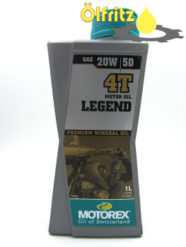 Motorex Legend 4T 20W- 50 Motorradöl 1l