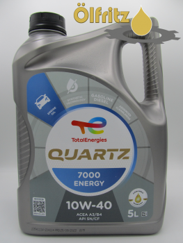 Total Quartz 7000 Energy 10W-40 Motoröl 5l