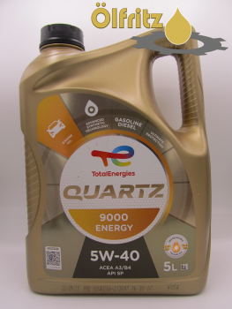 Total Quartz 9000 Energy 5W-40 Motoröl 5l