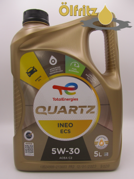 Total Quartz Ineo ECS 5W-30 Motoröl 5l