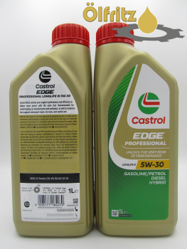 !!!AKTION!!! Castrol EDGE Professional Longlife III 5W-30 (neues Design) Motoröl 1l