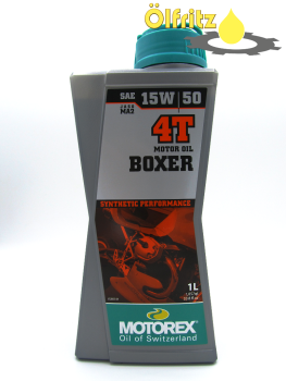 Motorex Boxer 4T 15W-50 Motorradöl 1l