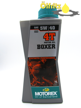 Motorex Boxer 4T 5W-40 Motorradöl 1l