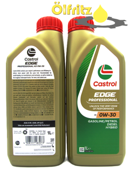 Castrol EDGE Professional A5 0W-30 (neues Design) Motoröl 1l