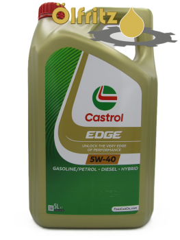 Castrol EDGE 5W-40 (neues Design) Motoröl 5l