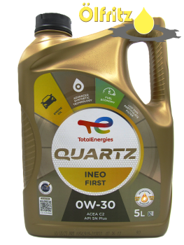 Total Quartz Ineo First 0W-30 Motoröl 5l