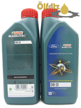 Castrol Magnatec Professional 0W-20 (neues Design) Motoröl 1l