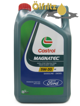 Preview: Castrol Magnatec Professional A5 5W-30 (neues Design) Motoröl 5l