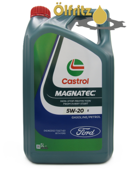 Preview: Castrol Magnatec Professional E 5W-20 (neues Design) Motoröl 5l
