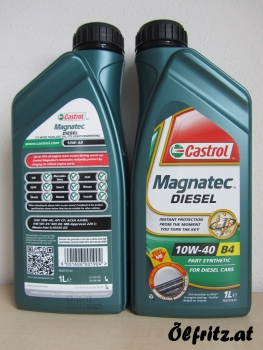 Castrol Magnatec Diesel B4 10W-40 Motoröl 1l