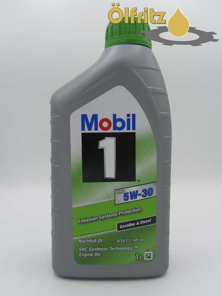 Mobil 1 ESP 5W-30 Motoröl 1l - Motoröle für alle Fahrzeuge