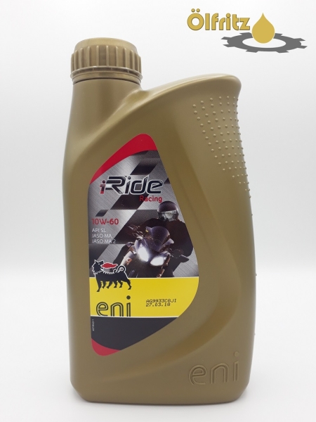Eni i-Ride Racing 10W-60 Motorradöl 1l
