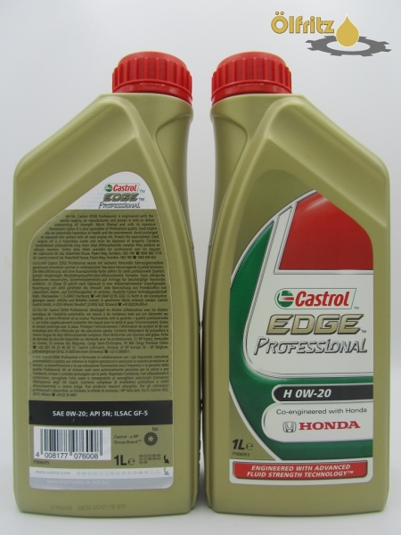 Castrol Edge Professional H 0W-20 Motoröl 1l