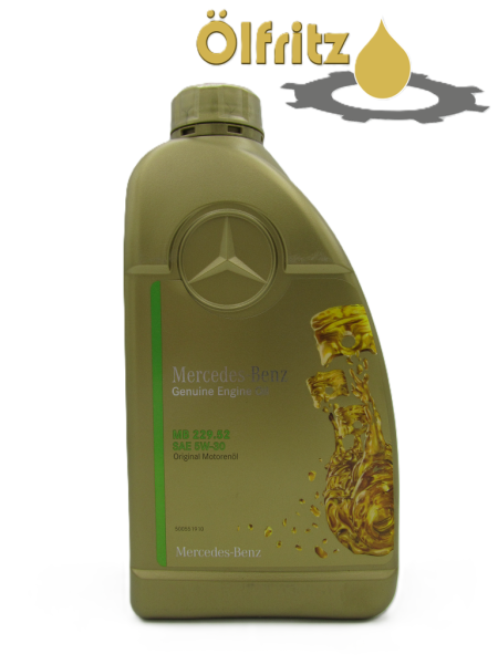Original Mercedes Benz MB 229.52 5W-30 Motoröl 1l