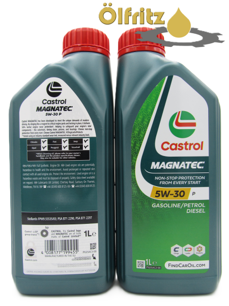 Castrol Magnatec P (Stellantis FPW9.55535/03) 5W-30 Motoröl 1l
