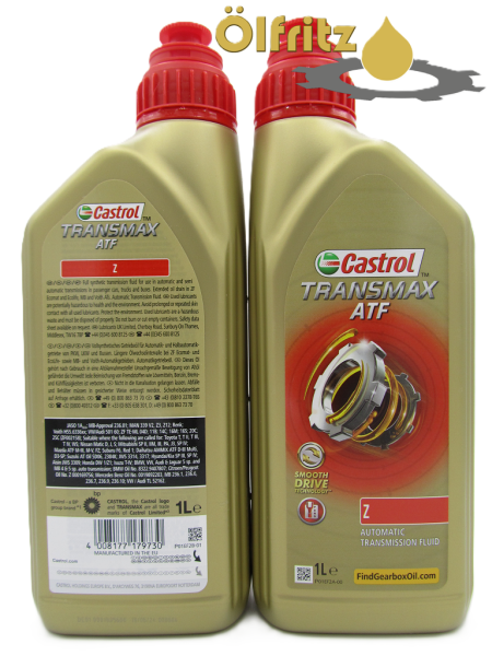 Castrol Transmax ATF Z (neues Design) Automatikgetriebeöl 1l