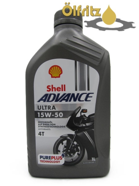 Shell Advance Ultra 4T 15W-50 Motorradöl 1l