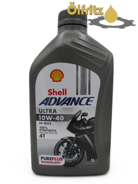 Shell Advance Ultra 4T 10W-40 Motorradöl 1l